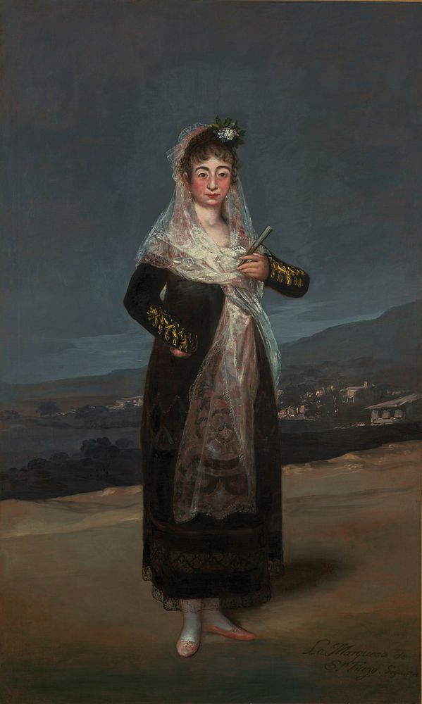 Portrait of the Marquesa de Santiago by Francisco José de Goya y Lucientes Francisco de Goya