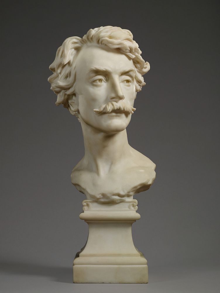 Bust of Jean Léon Gérôme (1824 - 1904) by Jean Baptiste Carpeaux