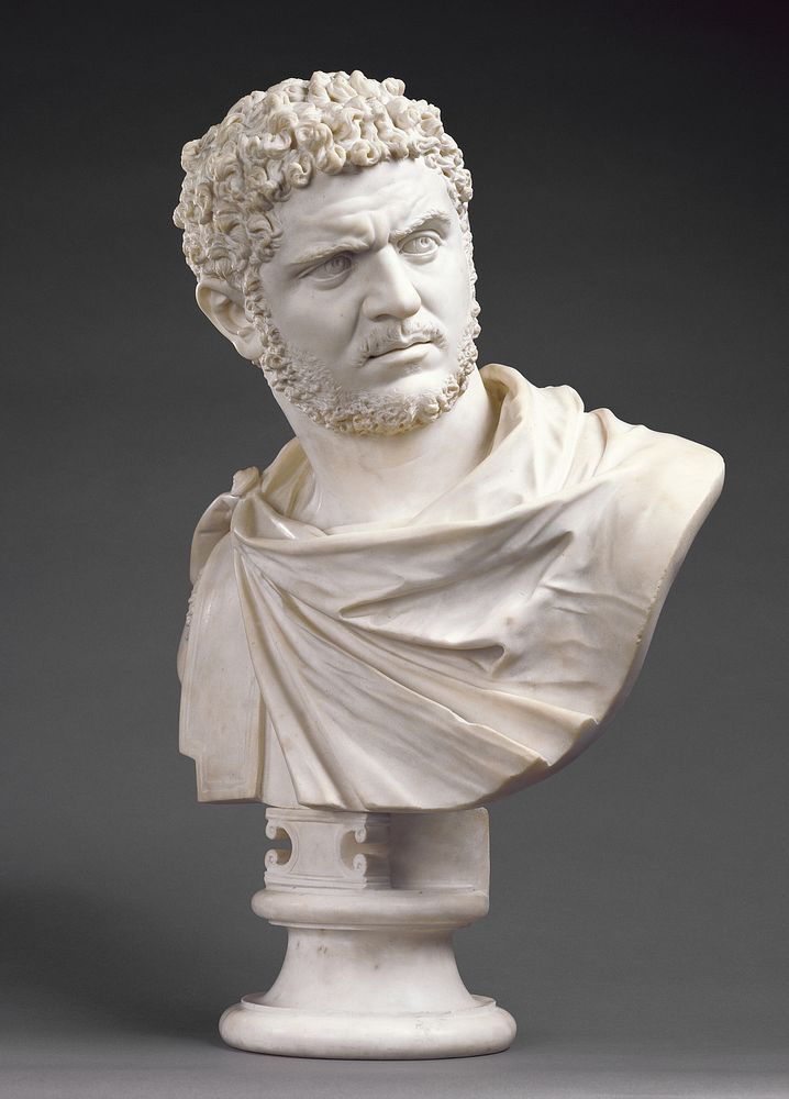 Bust of Emperor Caracalla by Bartolomeo Cavaceppi