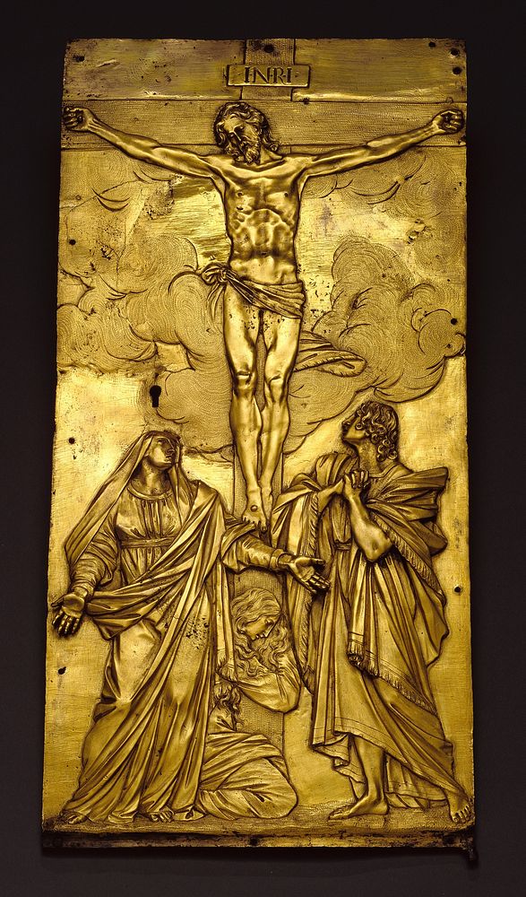 Tabernacle Door with the Crucifixion by Francesco Mochi
