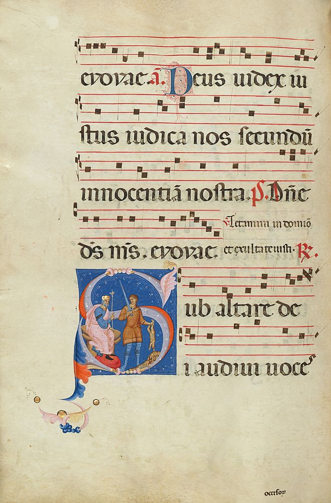 Initial S: The Massacre of the Innocents by Master of Gerona