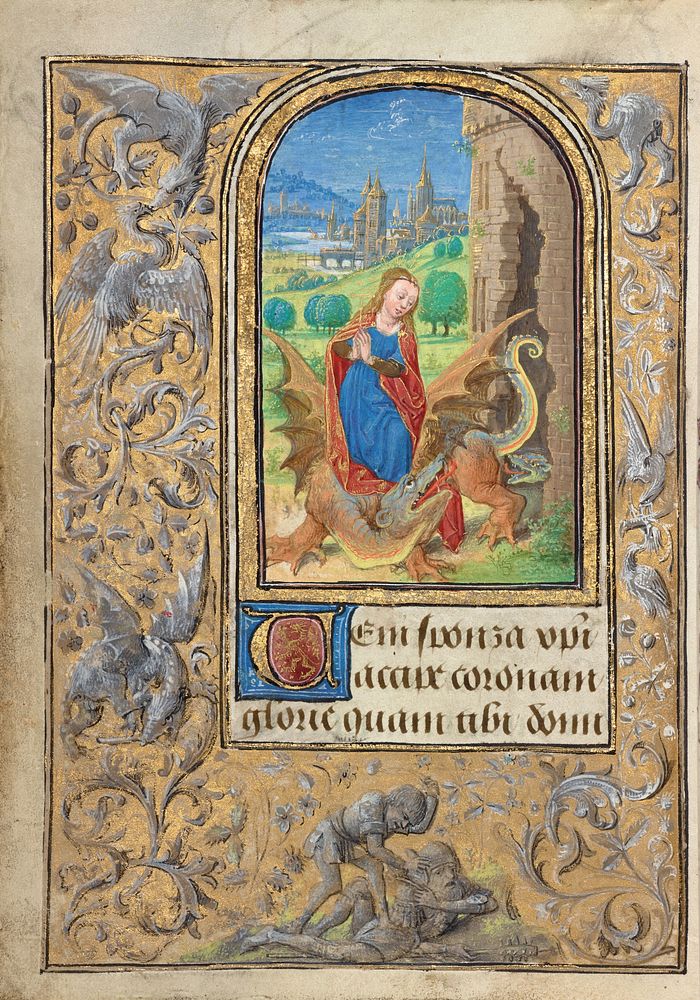 Saint Margaret by Lieven van Lathem