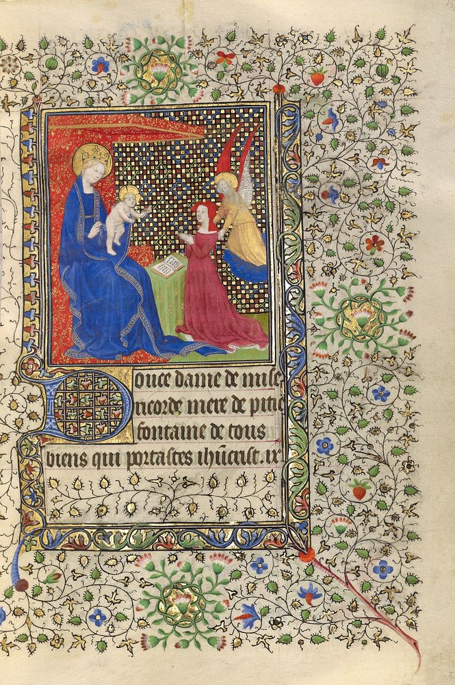 A Patron Presented to the Virgin and Child by Boucicaut Master
