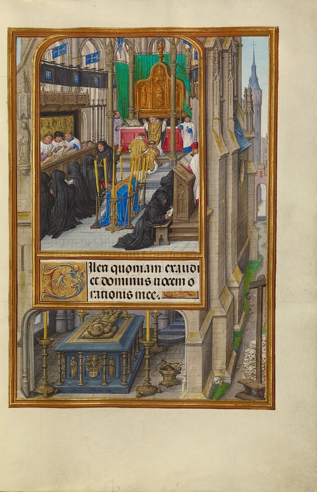 Office of the Dead by Master of James IV of Scotland