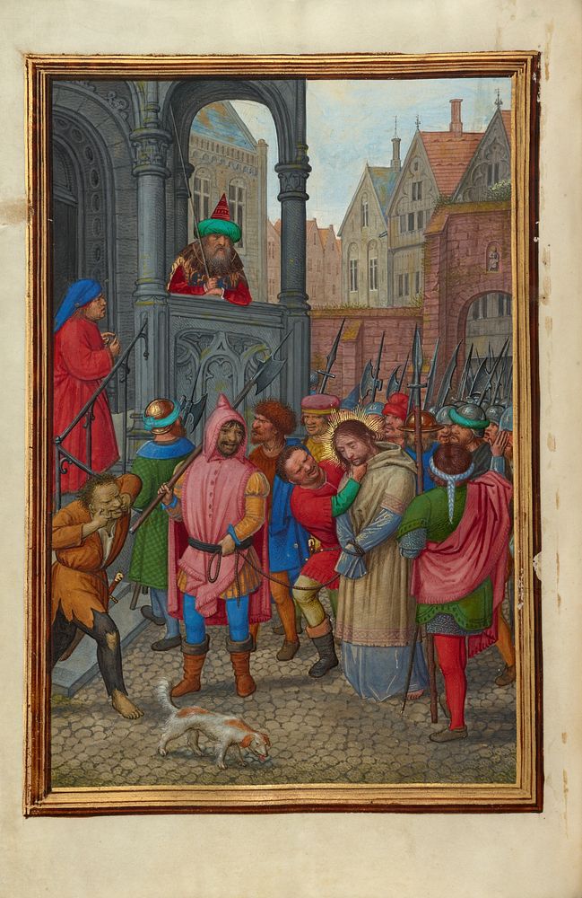 Christ Led from Herod to Pilate by Simon Bening