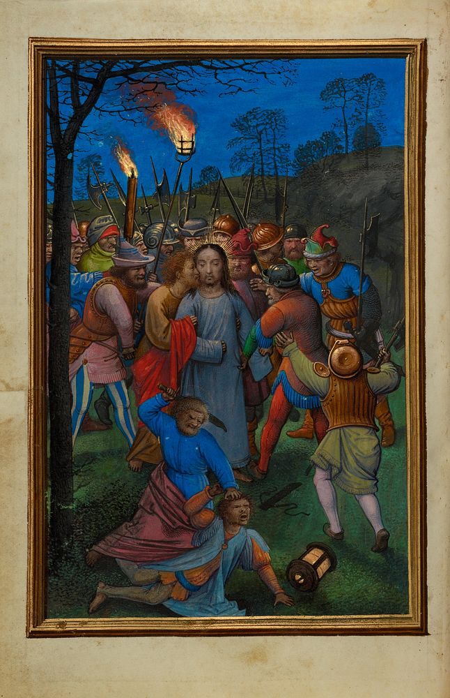 The Betrayal of Christ by Simon Bening