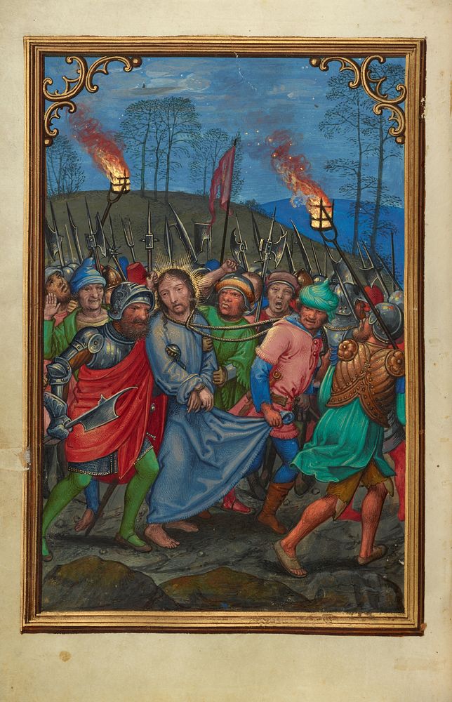 The Arrest of Christ by Simon Bening