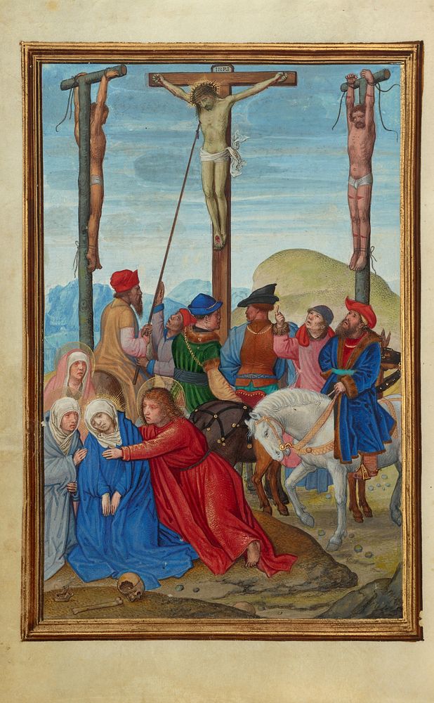 The Piercing of Christ's Side by Simon Bening