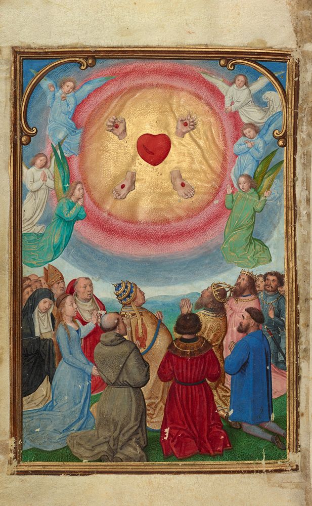 The Worship of the Five Wounds by Simon Bening