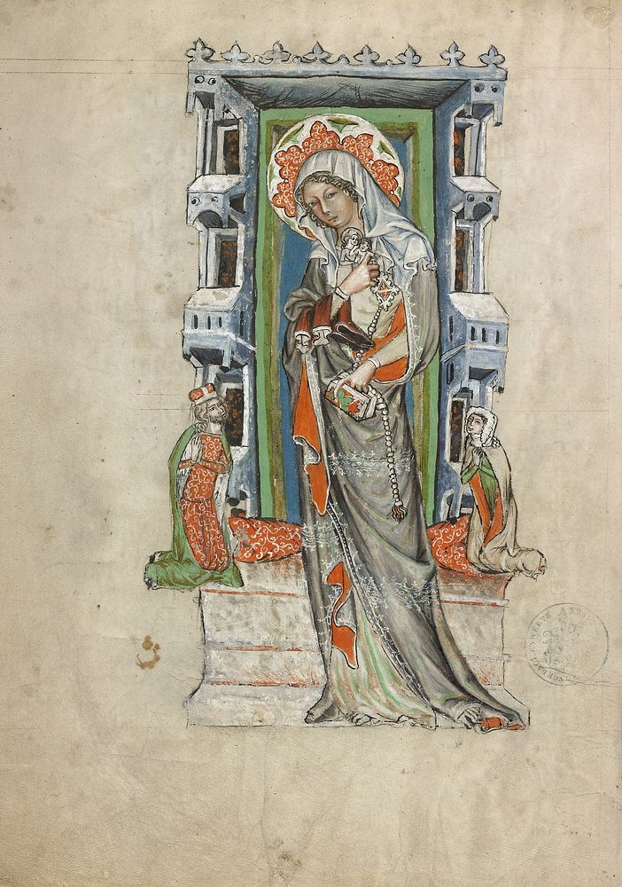 Saint Hedwig of Silesia with Duke Ludwig I of Liegnitz and Brieg and Duchess Agnes