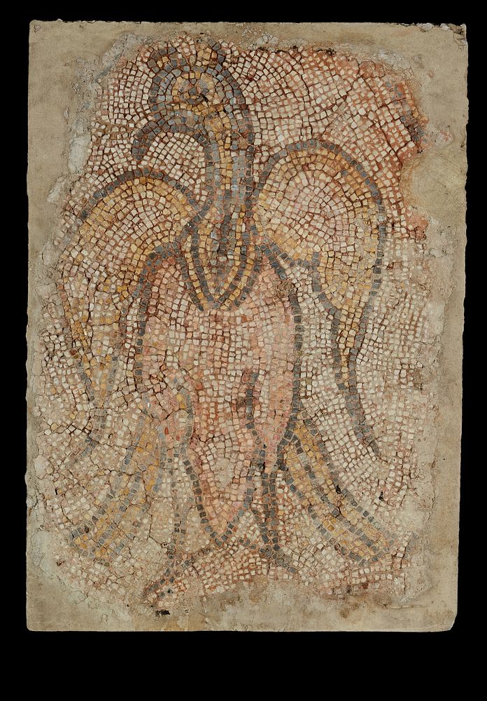 Mosaic Fragment with Bird