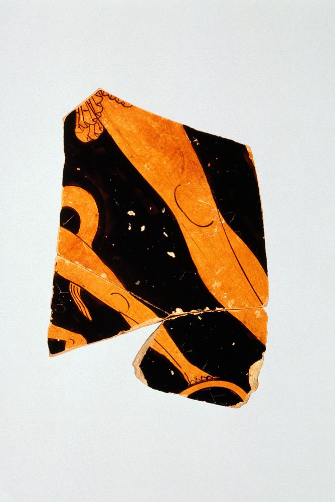 Attic Red-Figure Stamnos Fragments (43) by Kleophrades Painter