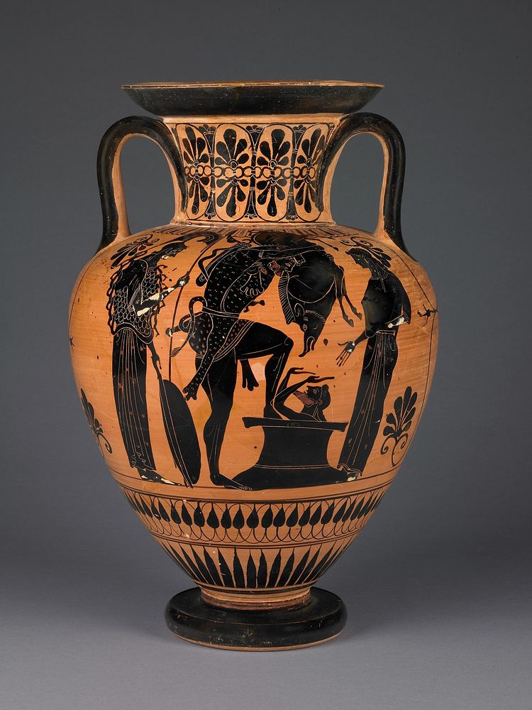 Attic Black-Figure Amphora by Leagros Group