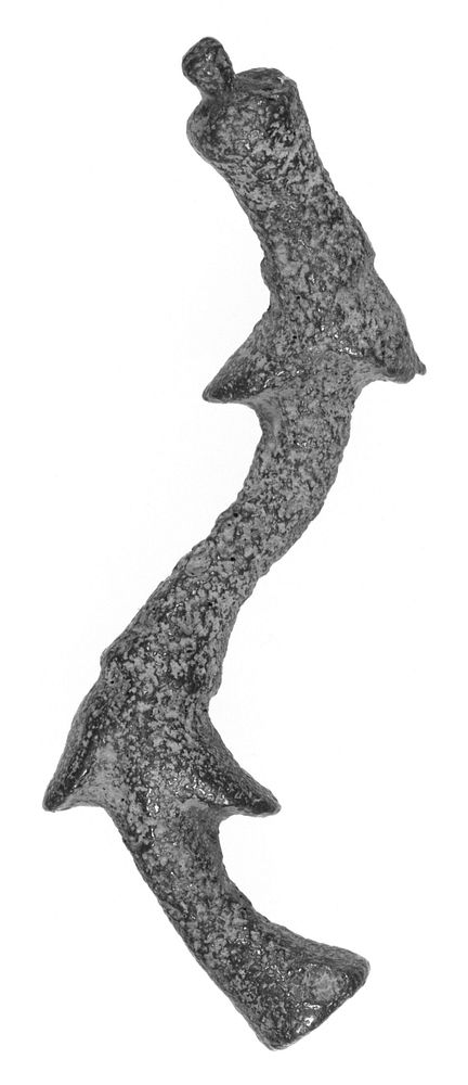 Fragment of a Sculpted Floral Element