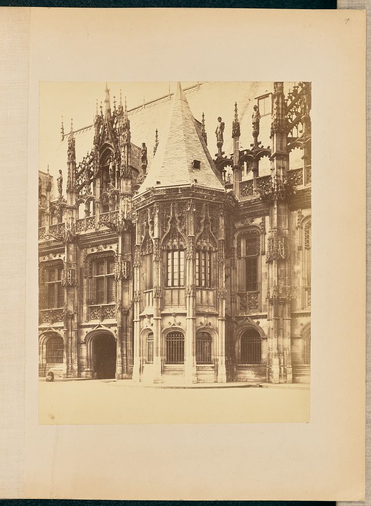 Palais de Justice, Rouen by William J Stillman