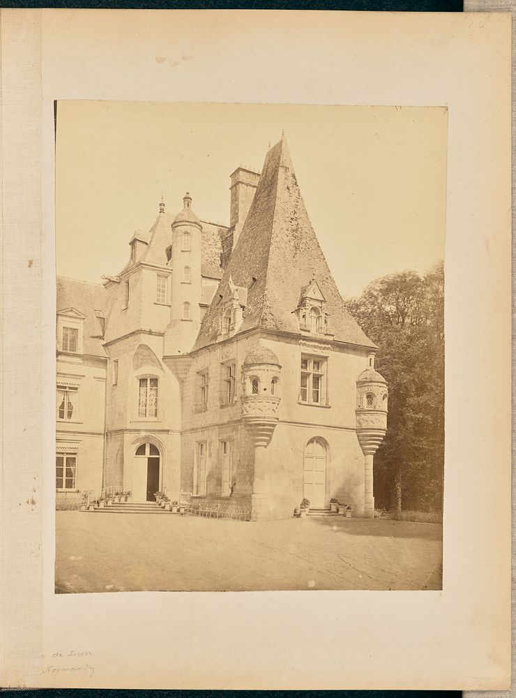 Château de Lion, Normandy by William J Stillman
