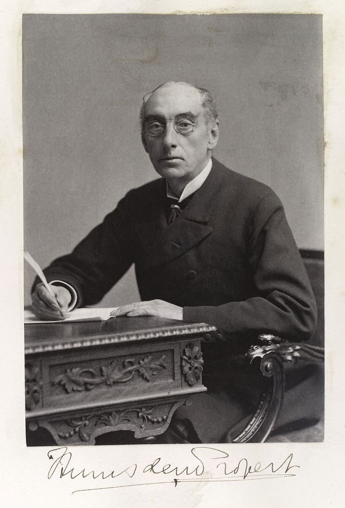 Portrait of John Lumsden Propert, a member of the St. Albans Medical Club