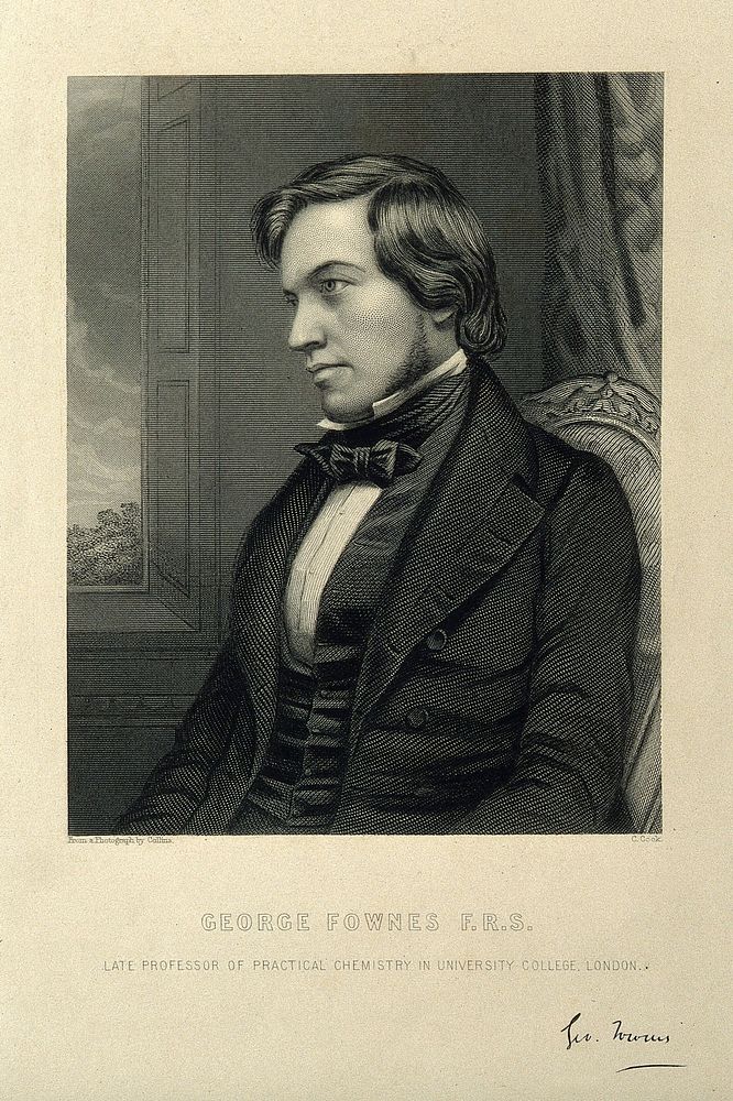 George Fownes. Engraving by C. Cook after Collins.