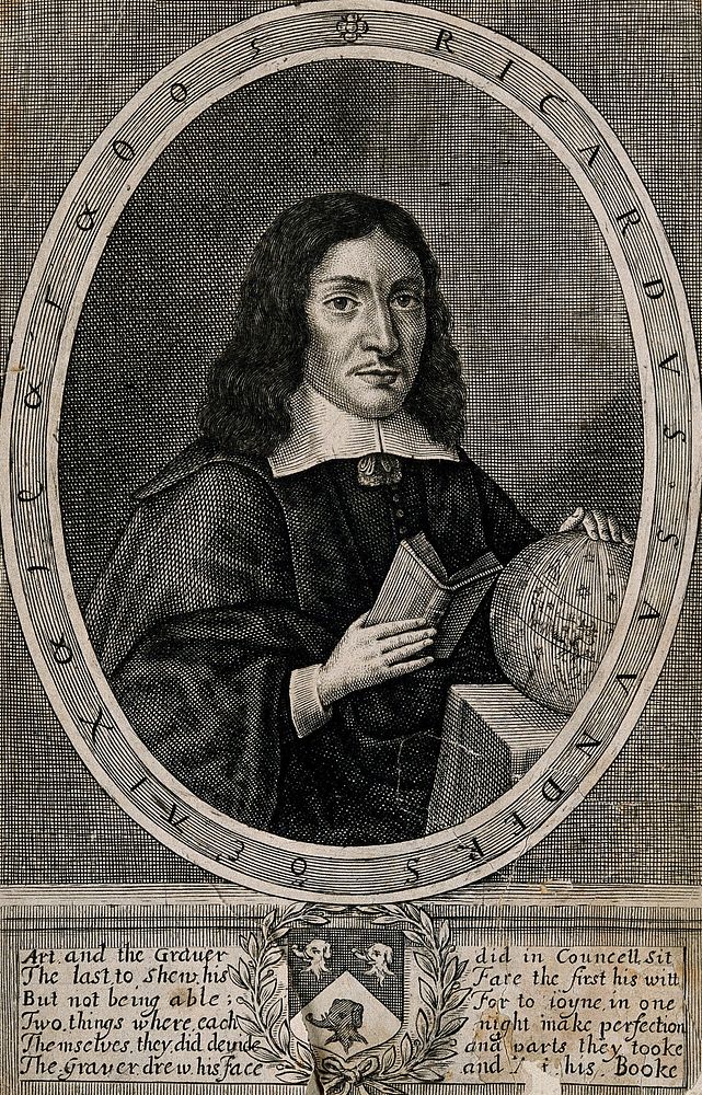 Richard Sanders [Saunders]. Line engraving, 1671.