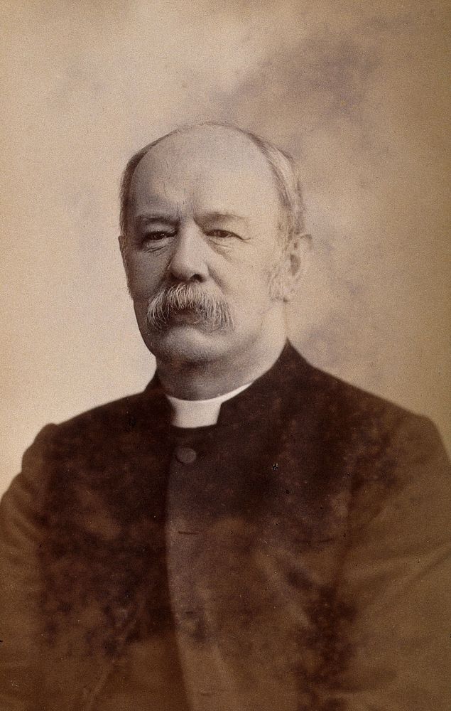 Unidentified clergyman. Photograph by T.C. Turner & Co. Ltd.