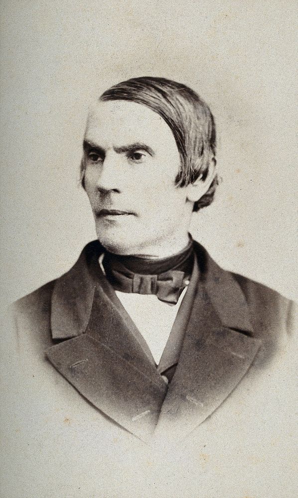 Johann Ritter von Oppolzer. Photograph by Adèle.