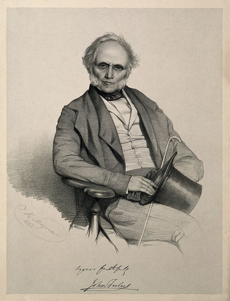 Sir John Forbes. Lithograph by T. H. Maguire, 1848.