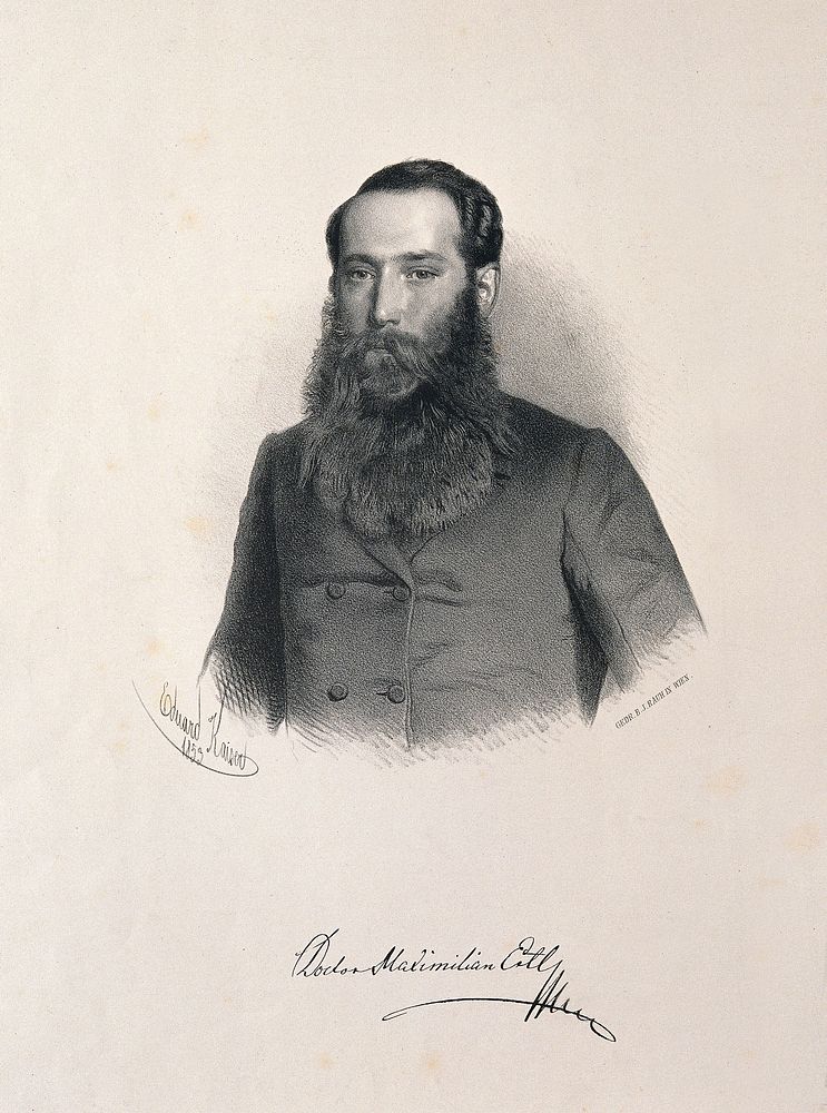 Maximilian Etl. Lithograph by E. Kaiser, 1853.
