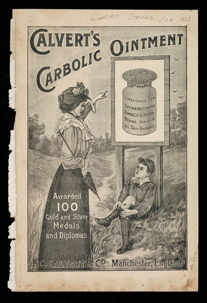 Calvert's Carbolic Ointment : preserve your teeth by using Calvert's Carbolic Tooth Powder.
