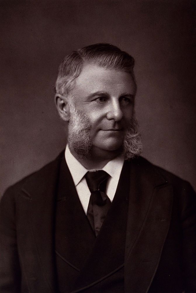 Sir Frederick Augustus Abel. Photograph by W. & D. Downey.