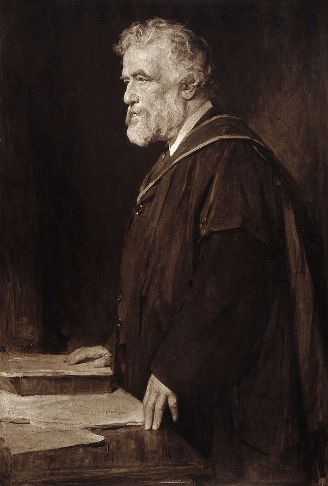 John Cleland. Photograph after a painting by G. Reid.
