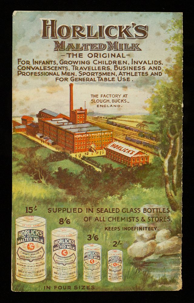 Horlick's Malted Milk : the original : for all ages... / Horlick's Malted Milk Company.