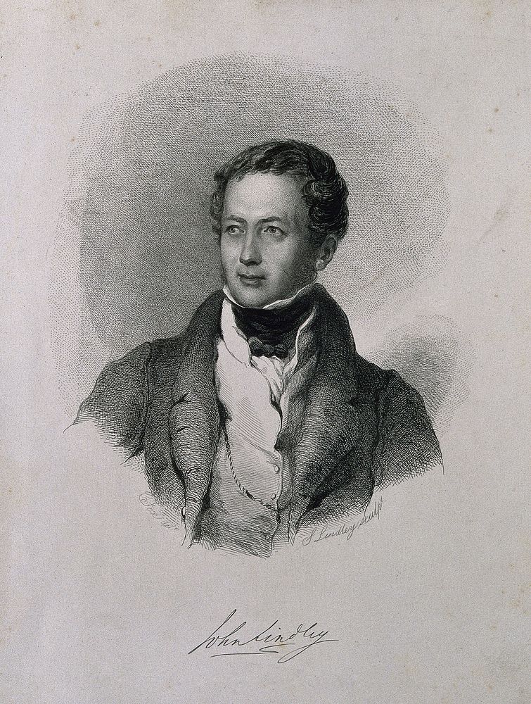John Lindley. Etching by S. Lindley after C. Fox.