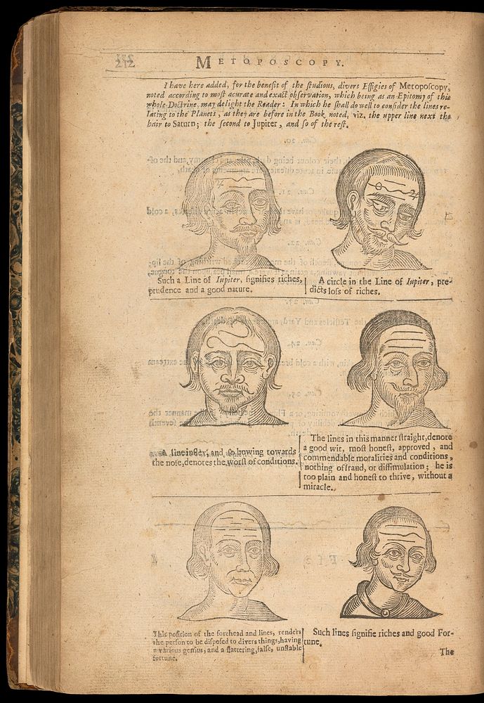 Physiognomie, and chiromancie, metoposcopie, The symmetrical proportions and signal moles of the body : fully and accurately…