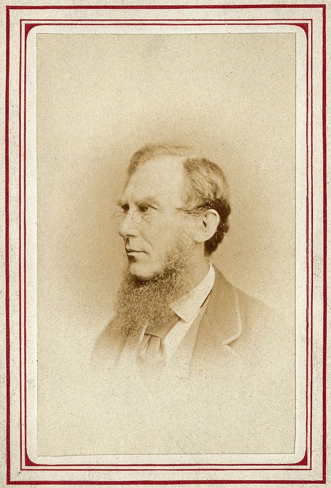 Sir Joseph Dalton Hooker. Photograph.