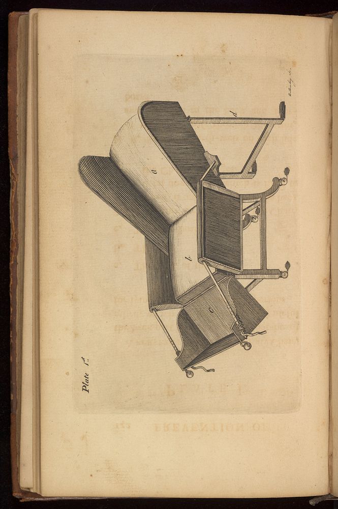 Plate 1. An "easy chair" for pregnant and lying-in women