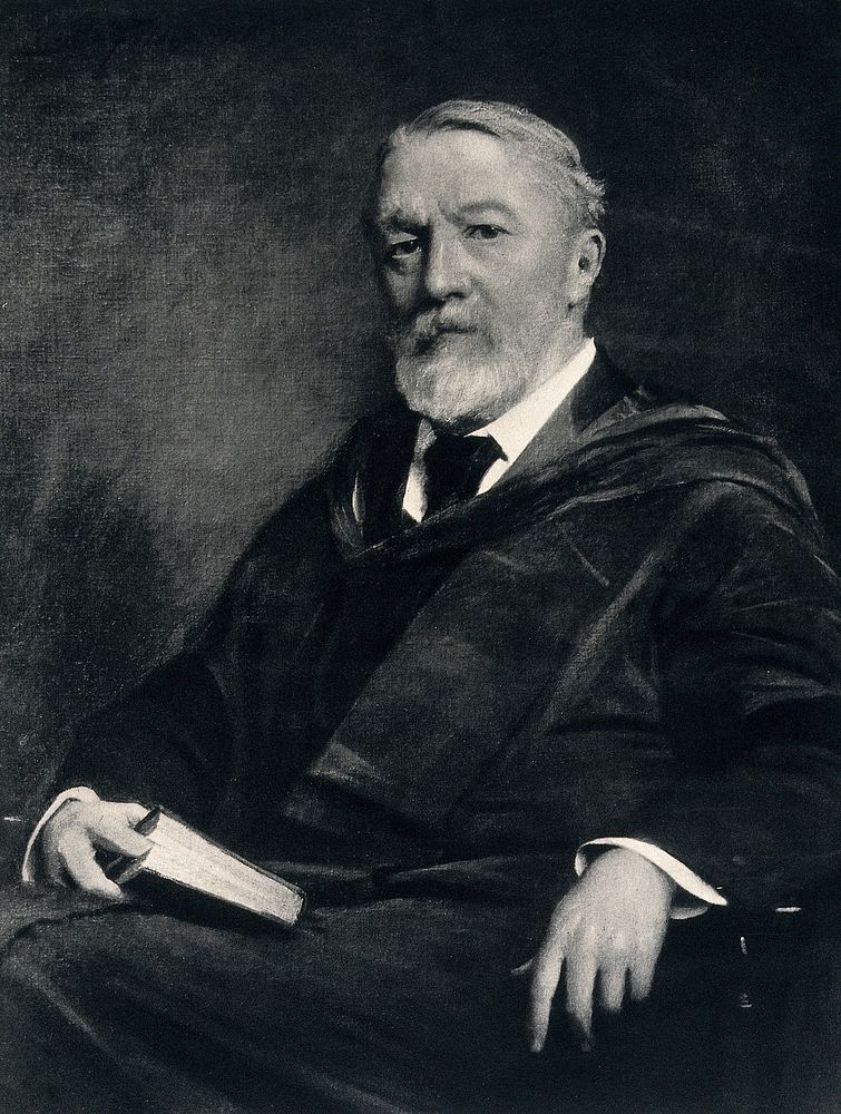 Sir William Henry Allchin. Photogravure after H. Dixon.