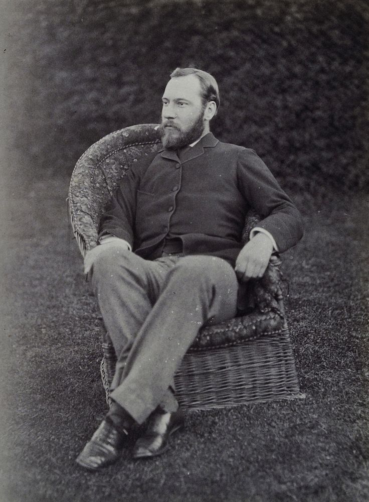 George Dancer Thane. Photograph, 1880.