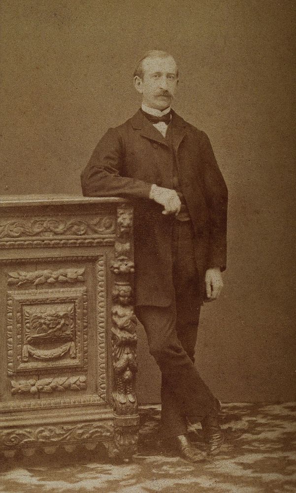 Jules Raulin. Photograph by Franck, 1869.