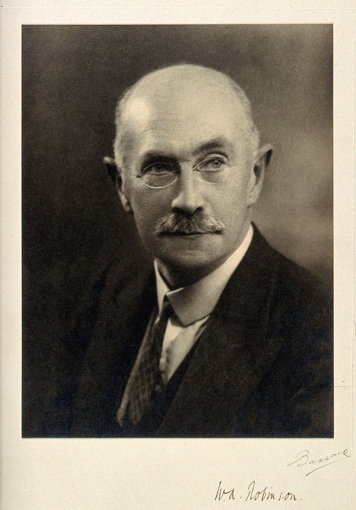 Sir (William) Arthur Robinson. Photograph by Bassano Ltd.