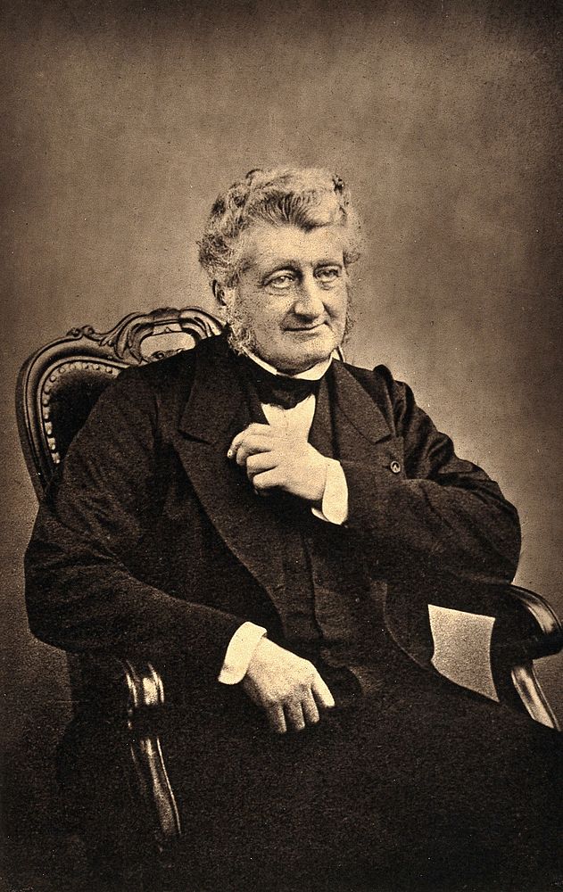 Adolphe Theodore Brongniart. Photograph.