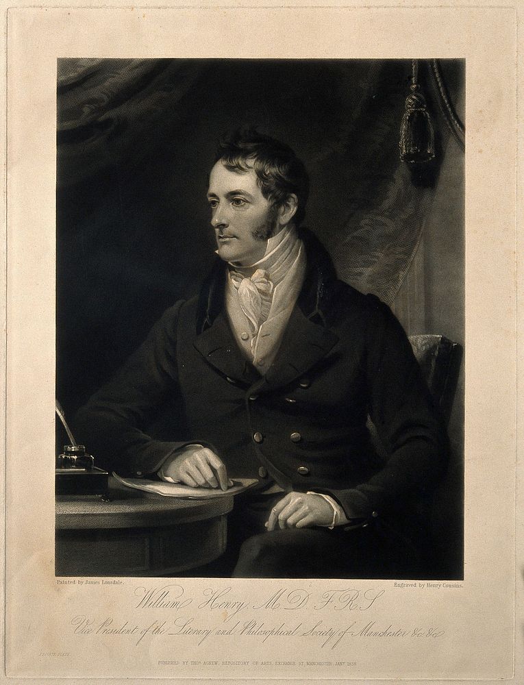 William Henry. Mezzotint by H. Cousins, 1838, after J. Lonsdale.