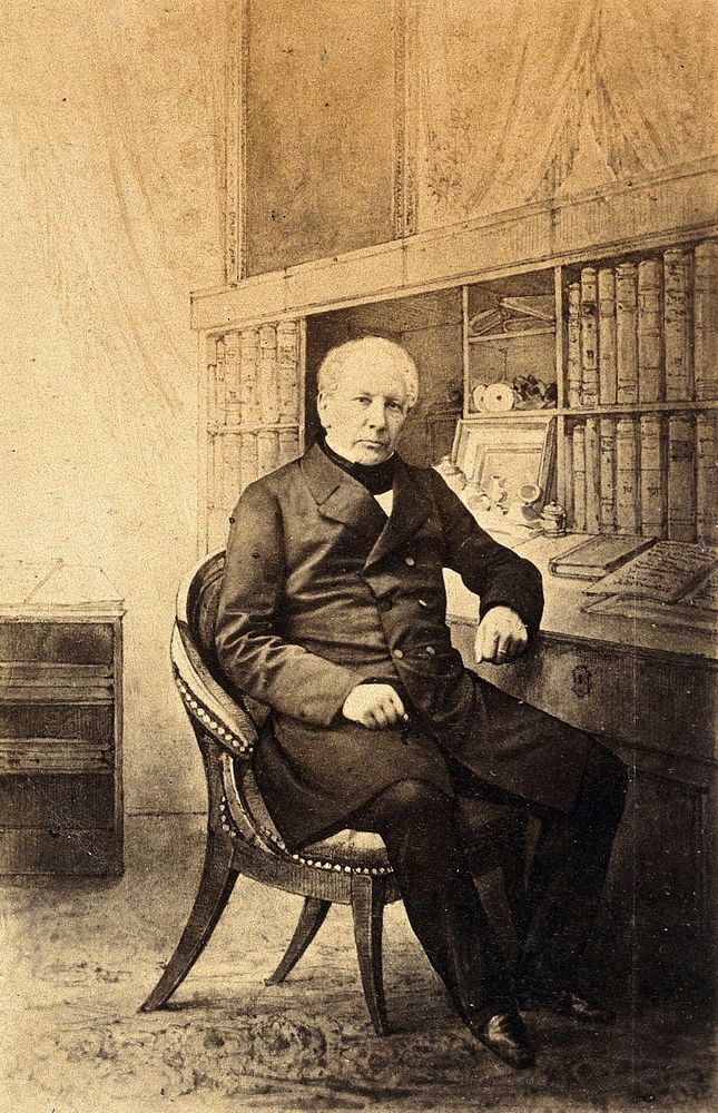 Geheimrath Joseph Maximilian Chelius. Photograph.