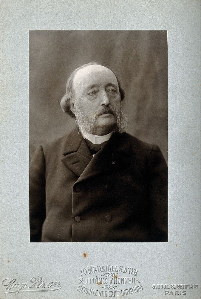 Louis Xavier Edouard Leopold Ollier. Photograph by Eug. Pirou.