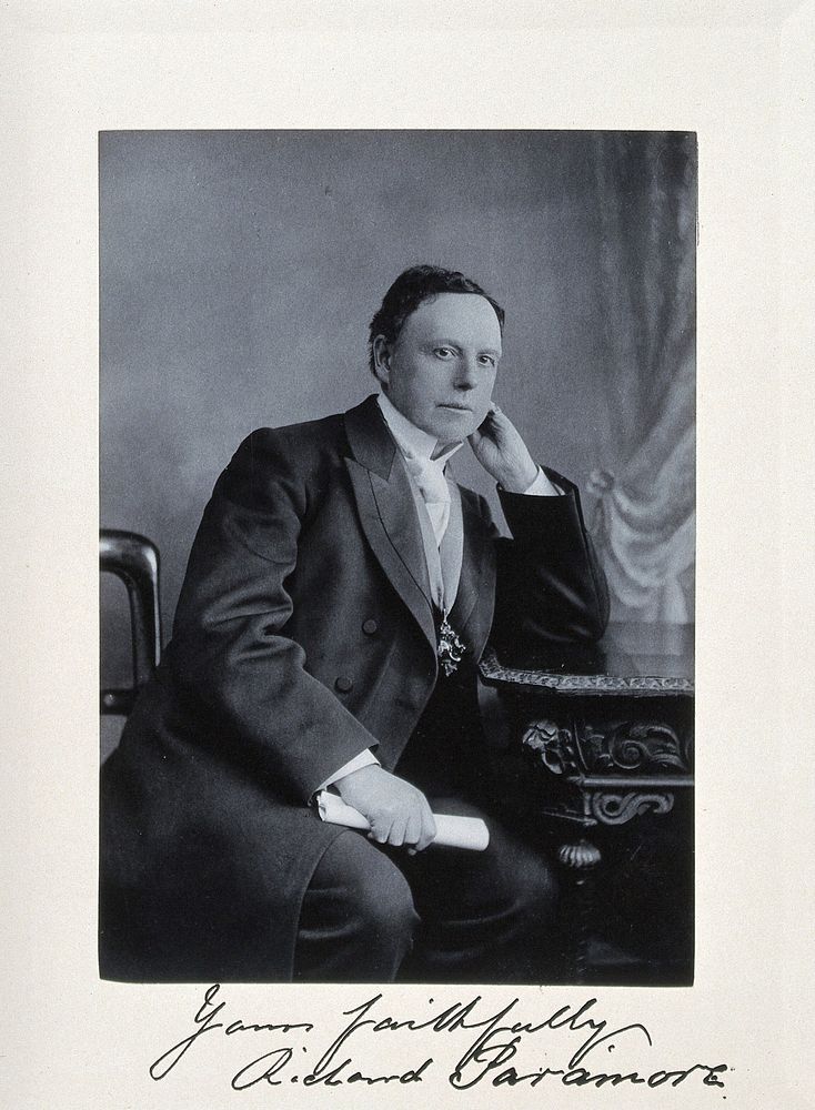 Richard Horace Paramore. Photograph by Webster & Son.