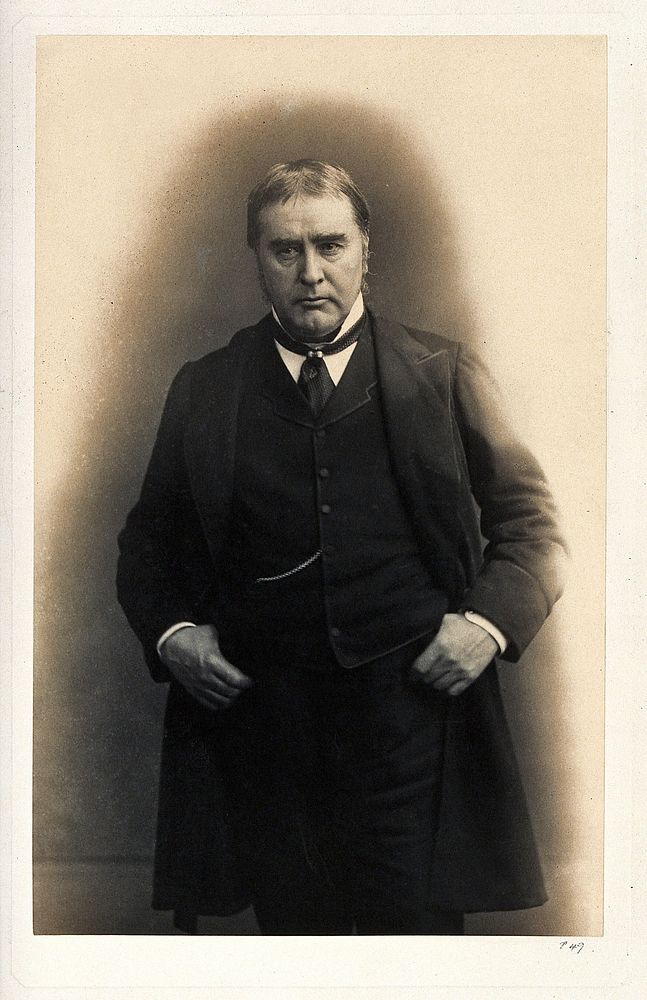 Sir William Withey Gull. Photogravure after Elliott & Fry.