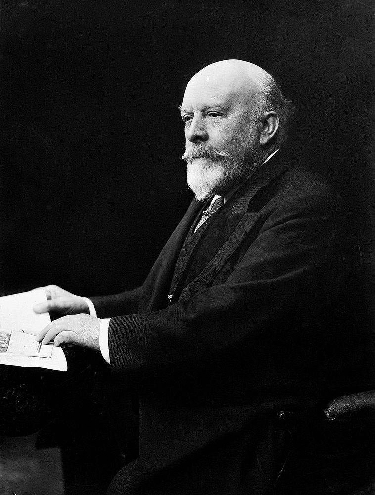 Sir George Anderson Critchett. Photograph by J. Russell & Sons Ltd.