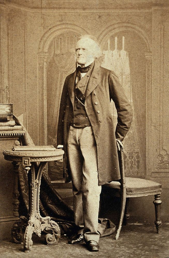 Sir Charles Lyell. Photograph.