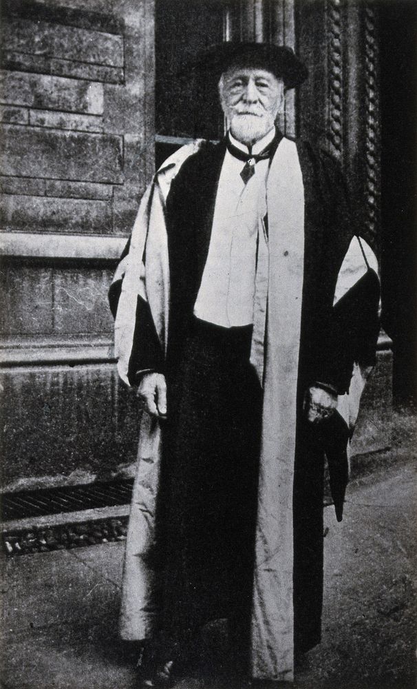 Sir Thomas Clifford Allbutt. Photograph.