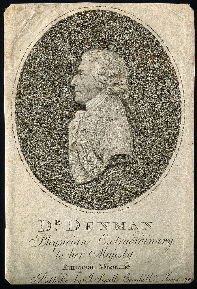 Thomas Denman. Stipple engraving, 1788.