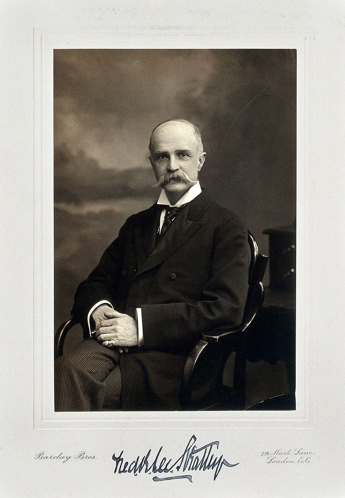 Frederick R. Lee Strathy. Photograph by Barclay Bros.